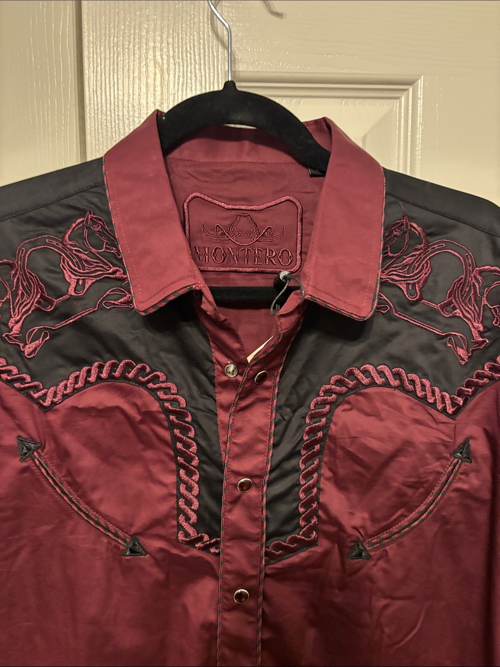 Montero Embroidered Yoke Western Shirt - Picture 2 of 10